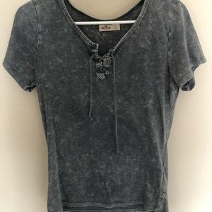 Grey Hollister Tee